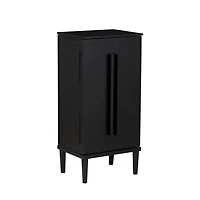 Black 7-Drawer Mekia Jewelry Armoire