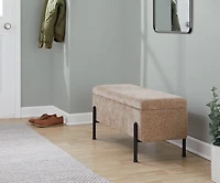 Upholstered Daniella Storage Bench