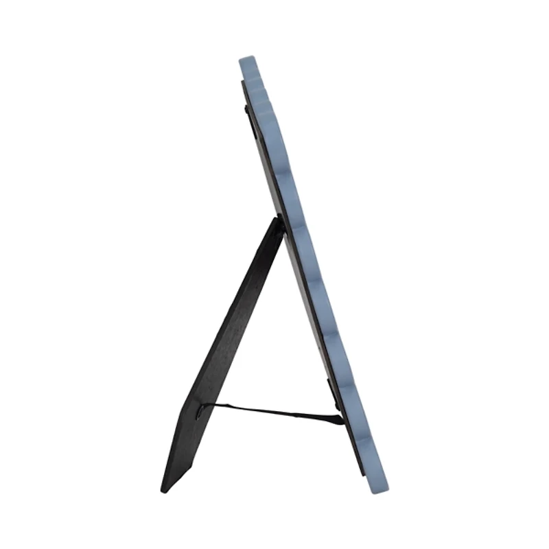 Blue Scalloped Picture Frame