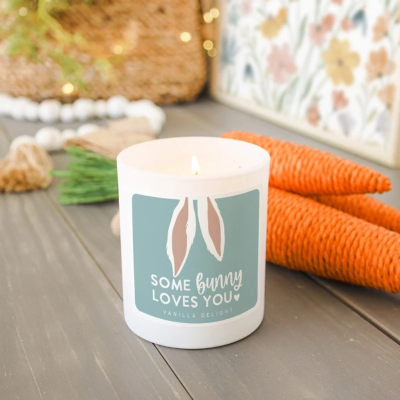 Some Bunny Loves Vanilla 2-Wick Candle