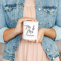 Mr. and Mrs. Est 2025 2-Wick Candle