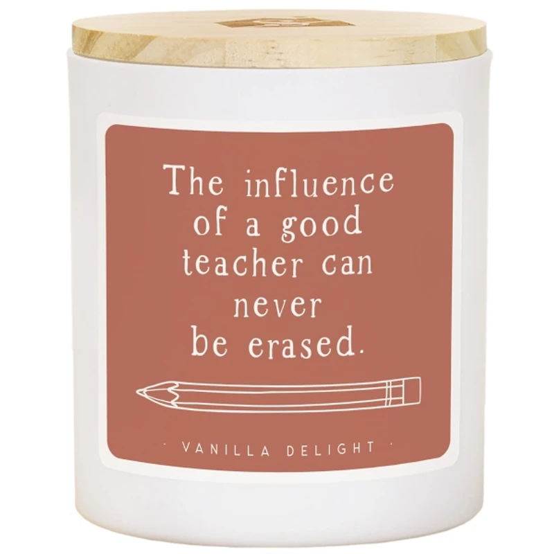 Influence of a Teacher Scented Jar Candle