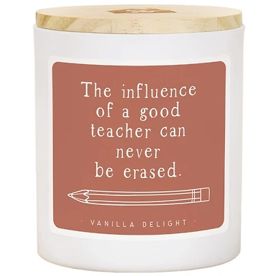 Influence of a Teacher Scented Jar Candle