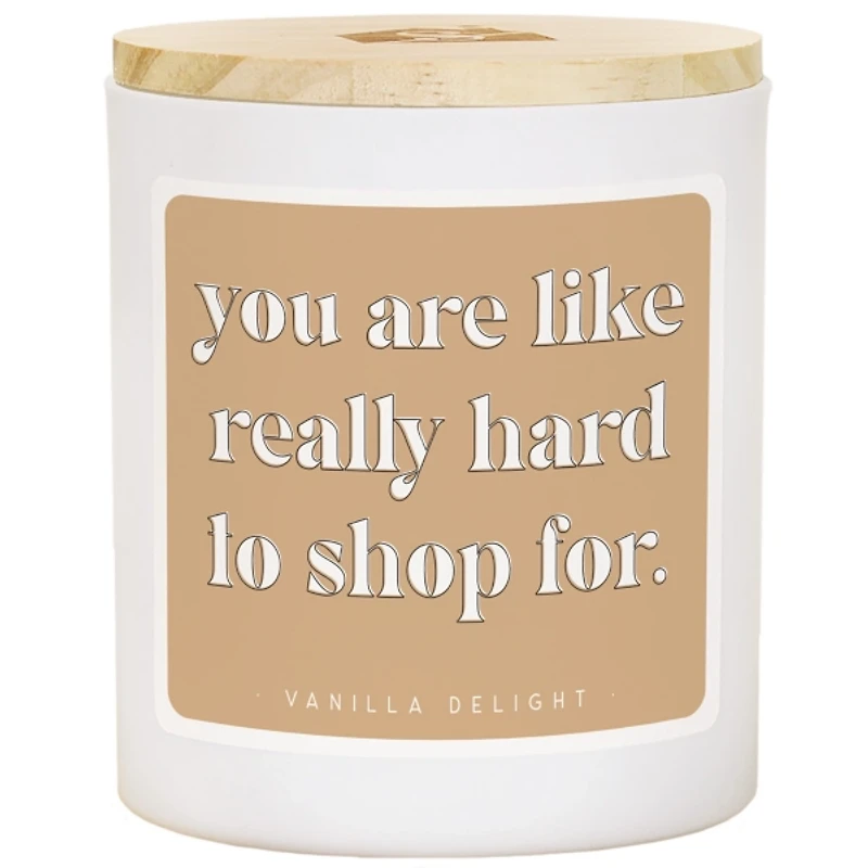 Hard to Shop For Vanilla Jar Candle