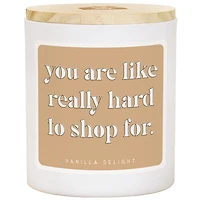 Hard to Shop For Vanilla Jar Candle