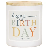 Birthday Cake Happy Birthday Jar Candle