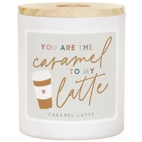 Caramel to My Latte Caramel Latte Jar Candle