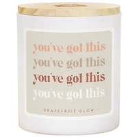 You've Got This Grapefruit Glow Jar Candle