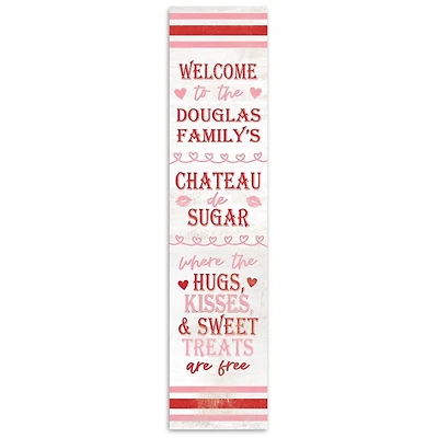Personalized Chateau de Sugar Porch Board