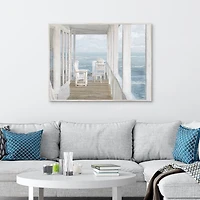 Our Perfect Porch Framed Canvas Art Print