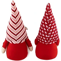 I Heart U Plush Gnome Figuines, Set of 2