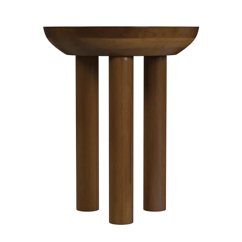 Walnut Mango Wood Side Table
