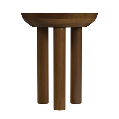 Walnut Mango Wood Side Table