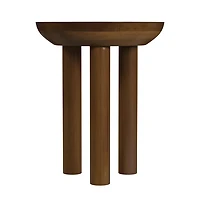 Walnut Mango Wood Side Table