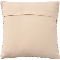 Red French Knot Heart Pillow