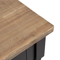 Black Two-Tone Rutledge Console Table