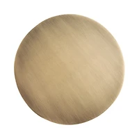 Antique Brass Iron Dahl Cocktail Table