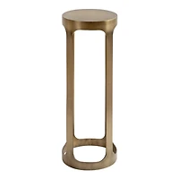 Antique Brass Iron Dahl Cocktail Table