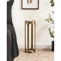 Antique Brass Iron Dahl Cocktail Table