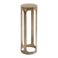 Antique Brass Iron Dahl Cocktail Table