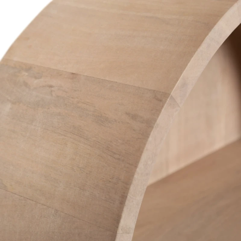 Natural 3-Tier Arch Arcott Wall Shelf