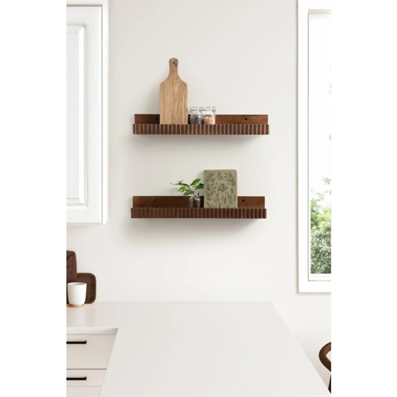 Furrow Floating Shelves