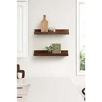 Furrow Floating Shelves