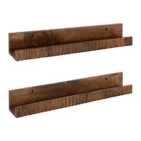 Furrow Floating Shelves