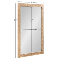Braywood Chevron Rectangle Wall Mirror