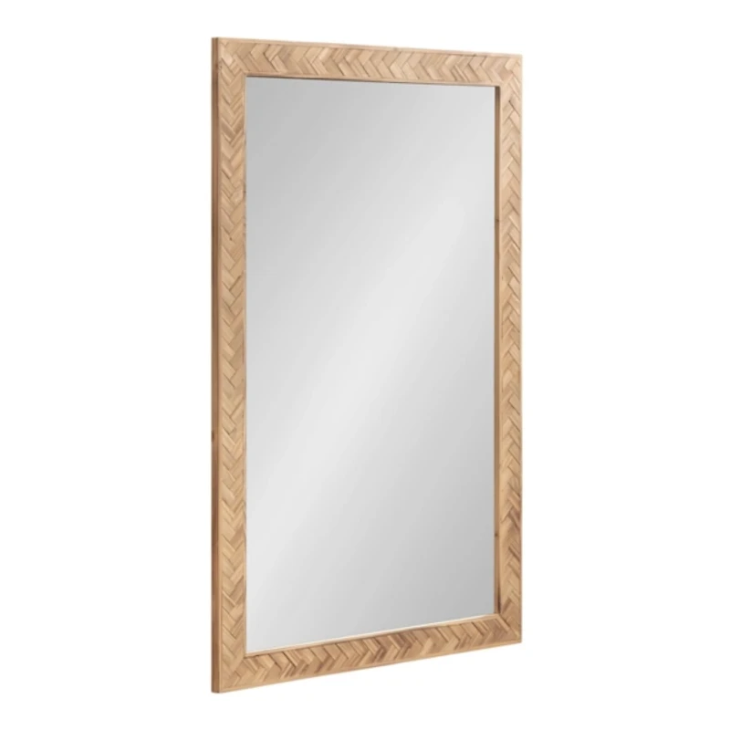 Braywood Chevron Rectangle Wall Mirror