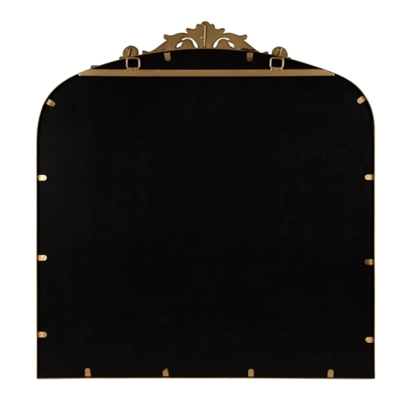 Bronze Baroque Arch Wall Mirror