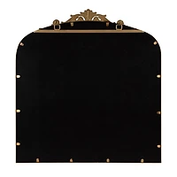Bronze Baroque Arch Wall Mirror