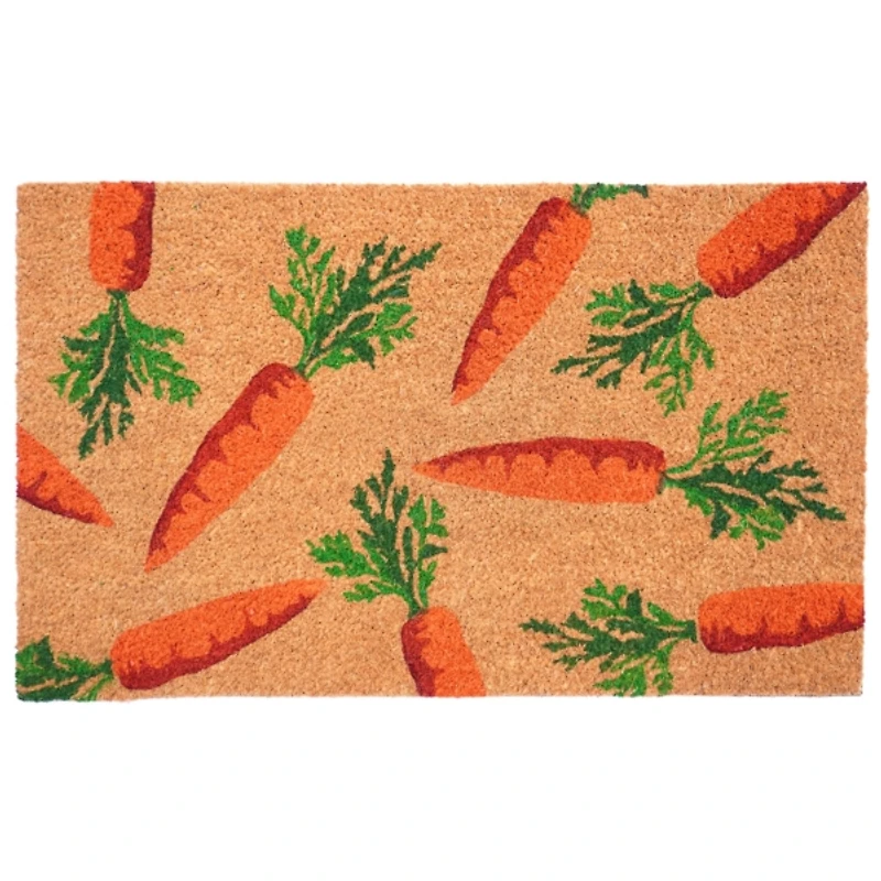 Carrot Patch Coir Doormat