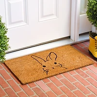 Buny Silhouttte Coir Doormat, 36x24