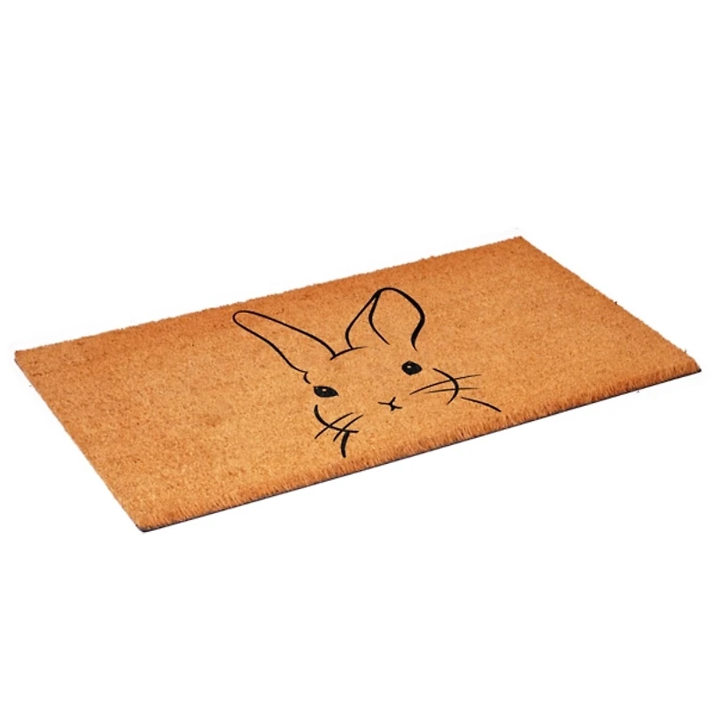 Buny Silhouttte Coir Doormat, 36x24