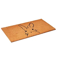 Buny Silhouttte Coir Doormat, 36x24
