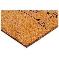 Buny Silhouttte Coir Doormat, 36x24