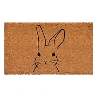 Buny Silhouttte Coir Doormat, 36x24