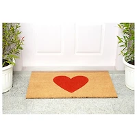 Heart Coir Doormat