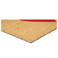 Heart Coir Doormat