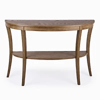 Tyler Toasted Oak Demilune Console Table