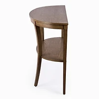 Tyler Toasted Oak Demilune Console Table