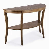 Tyler Toasted Oak Demilune Console Table
