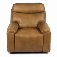 Brooks Pebble Faux Leather Recliner
