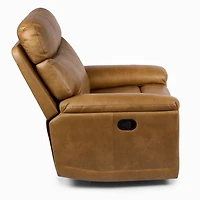 Brooks Pebble Faux Leather Recliner