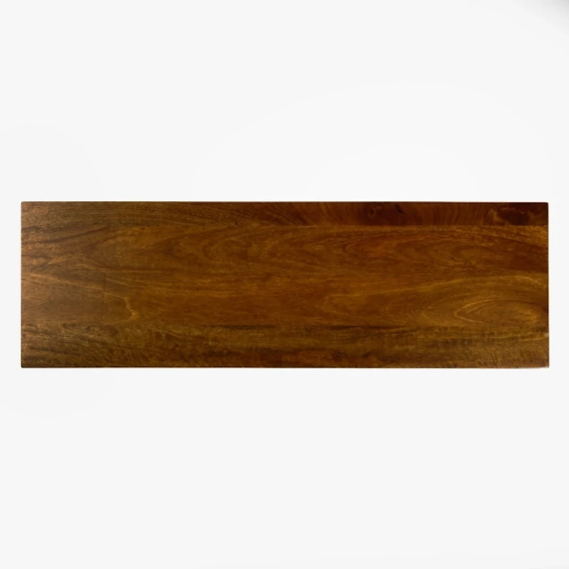 Warm Wood Hudson 4-Door Cabinet