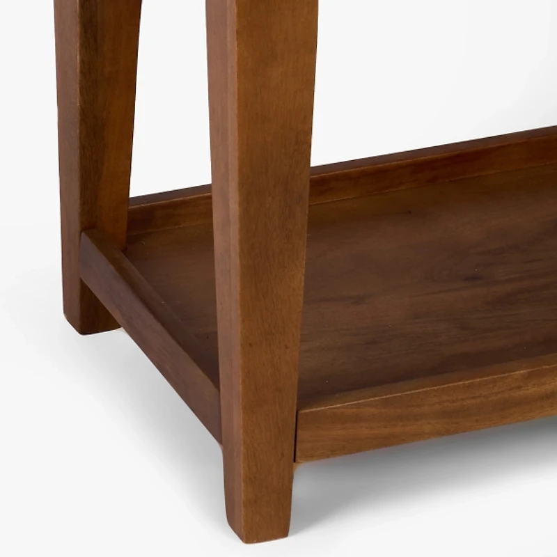 Penny Brown Wood Arch Bar Cabinet