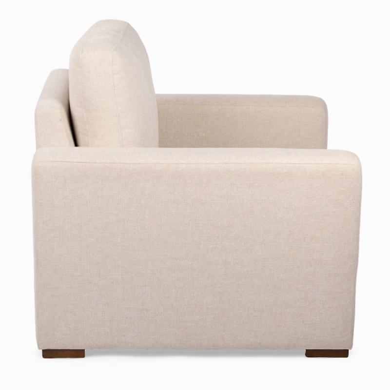 Brooks Sand Upholstered Armchair