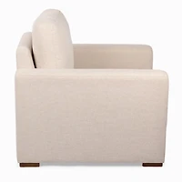 Brooks Sand Upholstered Armchair