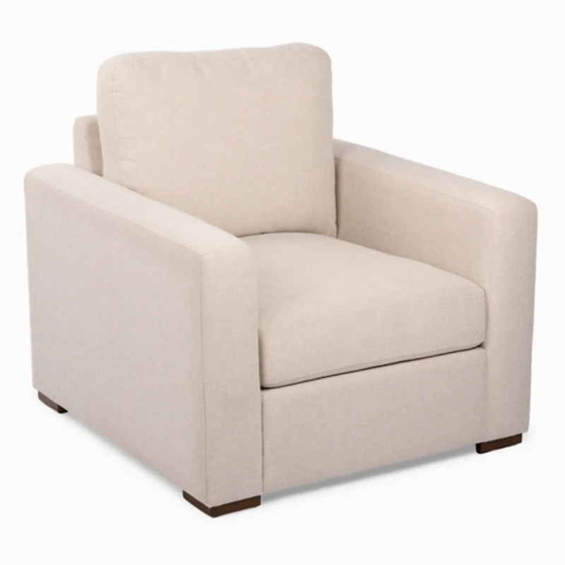 Brooks Sand Upholstered Armchair
